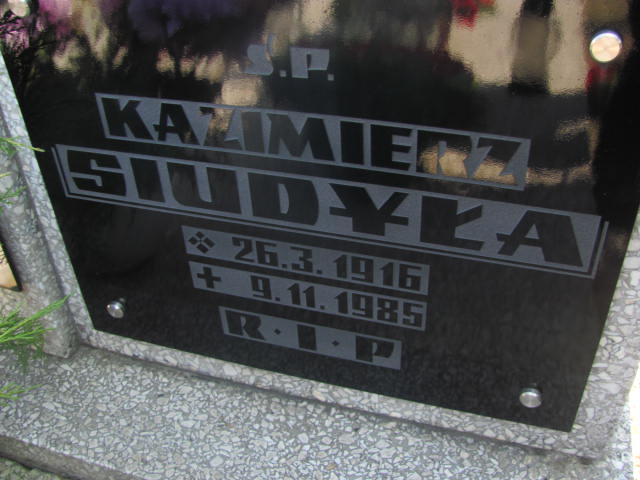 Tomasz SIUDYŁA 1958 Kluczbork - Grobonet - Wyszukiwarka osób pochowanych