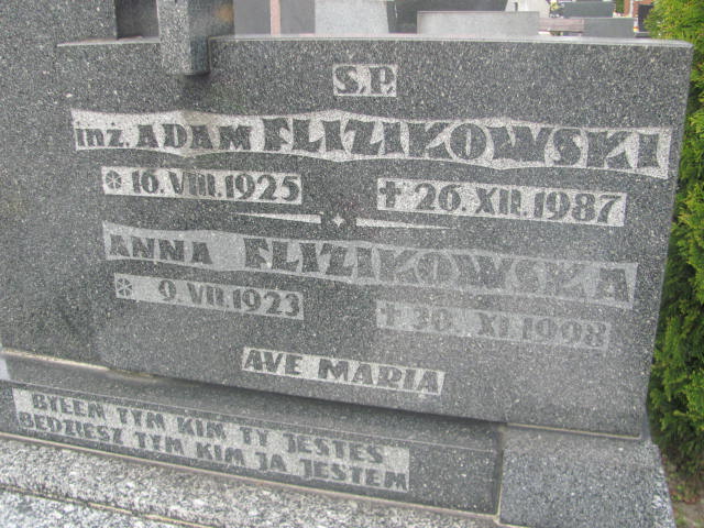 Adam Flizikowski 1925 Kluczbork - Grobonet - Wyszukiwarka osób pochowanych