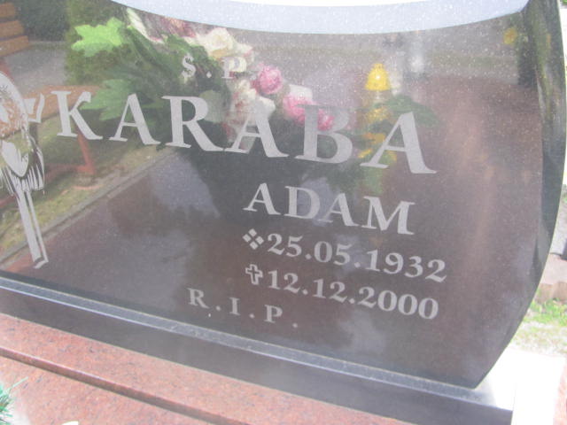 Adam Karaba 1932 Kluczbork - Grobonet - Wyszukiwarka osób pochowanych