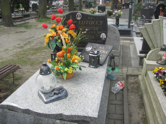 Grób Helena Łotocka