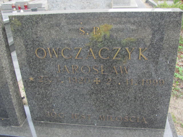 Jarosław Owczaczyk 1920 Kluczbork - Grobonet - Wyszukiwarka osób pochowanych