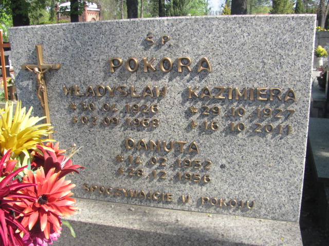 Danuta Pokora 1952 Kluczbork - Grobonet - Wyszukiwarka osób pochowanych