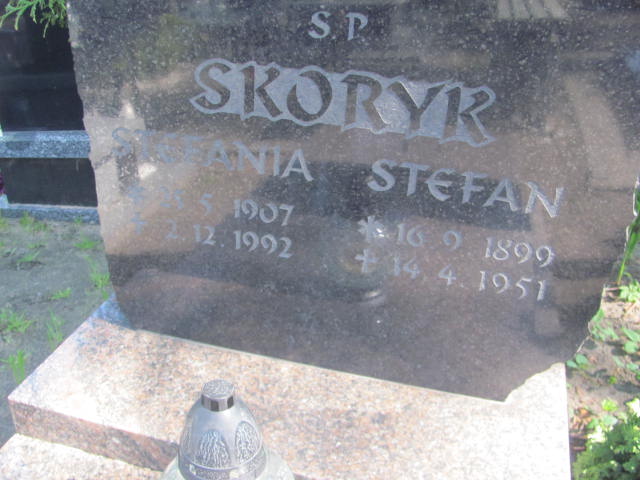 Stefania Skoryk 1907 Kluczbork - Grobonet - Wyszukiwarka osób pochowanych