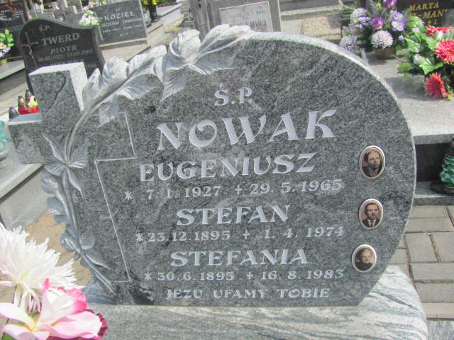 Stefan Nowak 1895 Kluczbork - Grobonet - Wyszukiwarka osób pochowanych