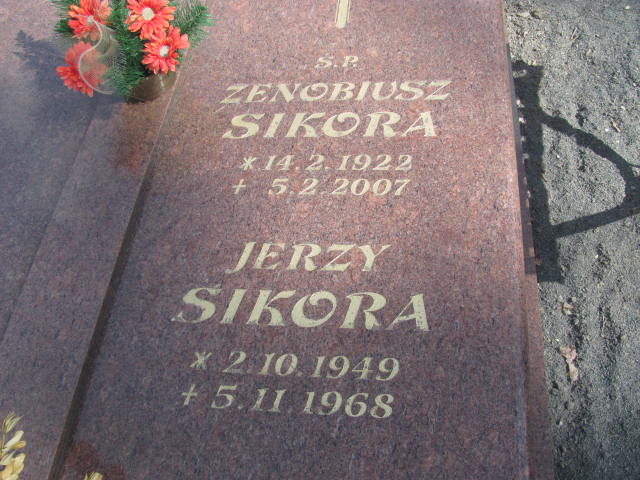Jerzy Sikora 1949 Kluczbork - Grobonet - Wyszukiwarka osób pochowanych
