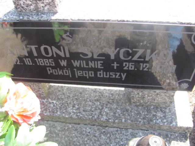 Antoni Słyczko 1885 Kluczbork - Grobonet - Wyszukiwarka osób pochowanych