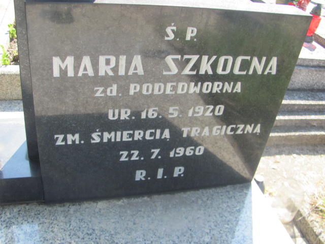 Maria Szkocna 1920 Kluczbork - Grobonet - Wyszukiwarka osób pochowanych