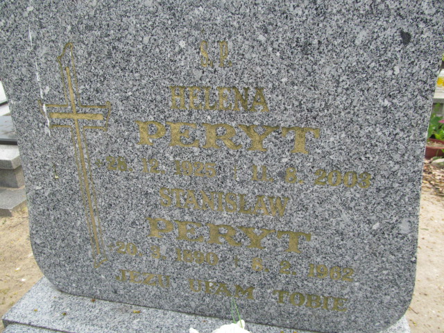 Helena Peryt 1925 Kluczbork - Grobonet - Wyszukiwarka osób pochowanych