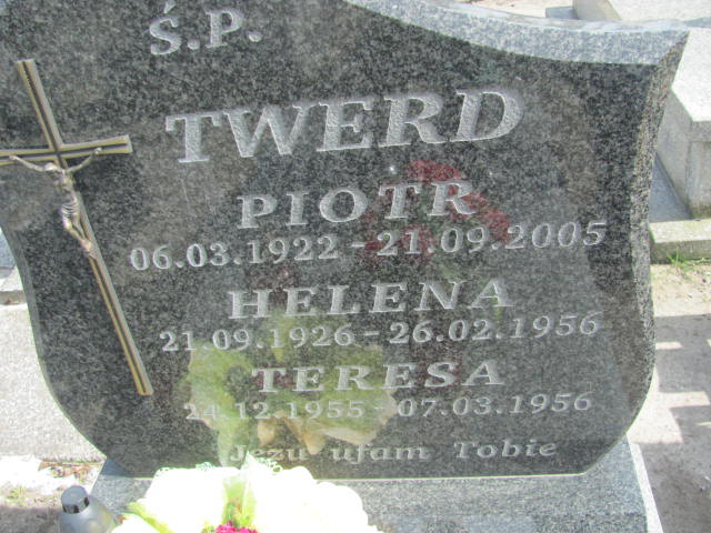 Teresa Twerd 1955 Kluczbork - Grobonet - Wyszukiwarka osób pochowanych