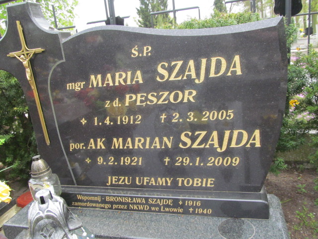 Maria Szajda 1912 Kluczbork - Grobonet - Wyszukiwarka osób pochowanych