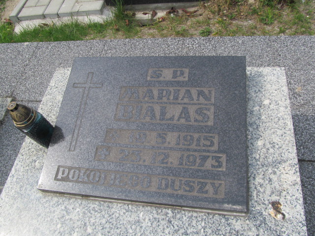 Marian Białas 1915 Kluczbork - Grobonet - Wyszukiwarka osób pochowanych