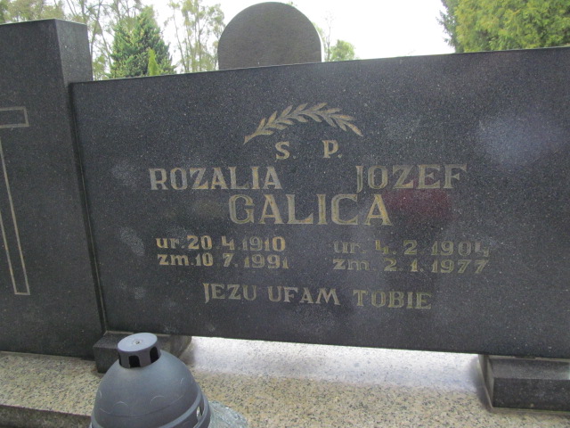 Rozalia Galica 1910 Kluczbork - Grobonet - Wyszukiwarka osób pochowanych
