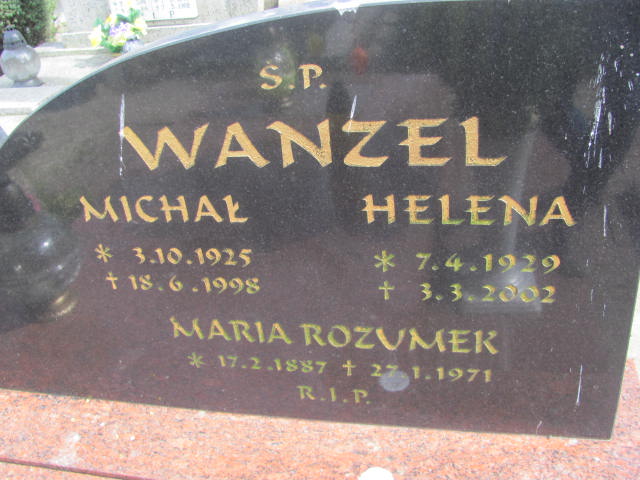 Helena Wanzel 1929 Kluczbork - Grobonet - Wyszukiwarka osób pochowanych