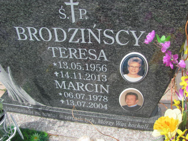 Marcin Brodziński 1978 Kluczbork - Grobonet - Wyszukiwarka osób pochowanych