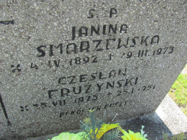 Janina Smarzewska  1892 Kluczbork - Grobonet - Wyszukiwarka osób pochowanych