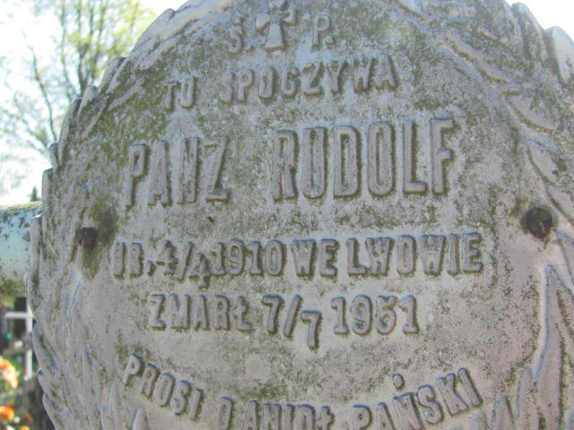 Rudolf Panz 1910 Kluczbork - Grobonet - Wyszukiwarka osób pochowanych