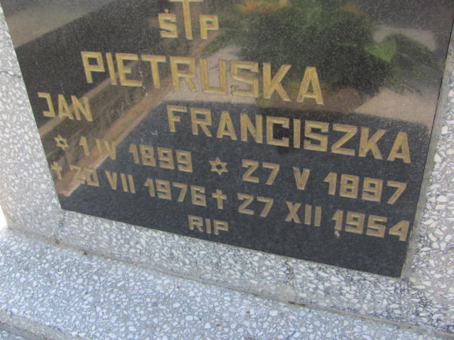 Jan Pietruska  1899 Kluczbork - Grobonet - Wyszukiwarka osób pochowanych