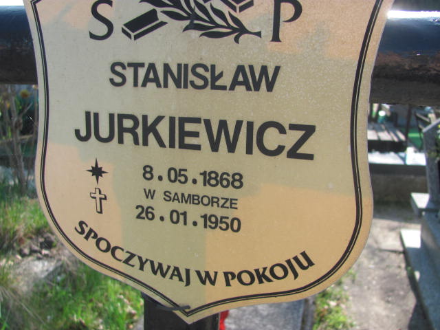 Stanisław Jurkiewicz  1868 Kluczbork - Grobonet - Wyszukiwarka osób pochowanych