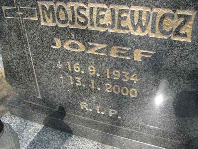 Józef Mojsiejewicz  1934 Kluczbork - Grobonet - Wyszukiwarka osób pochowanych