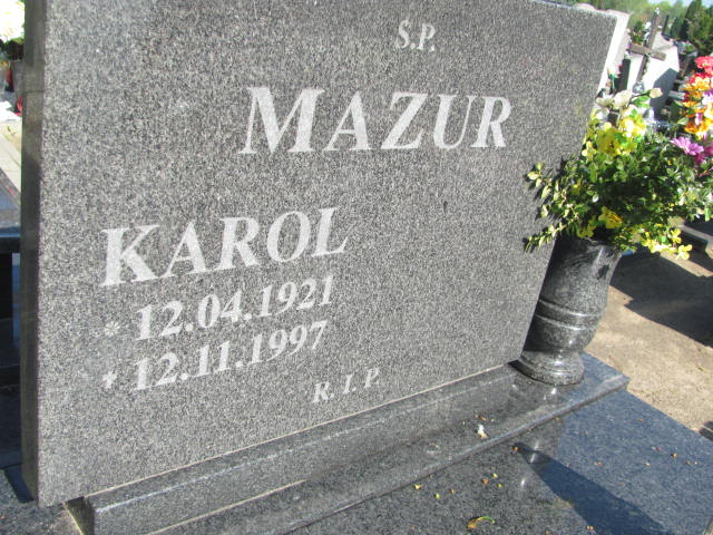 Genowefa MAZUR 1926 Kluczbork - Grobonet - Wyszukiwarka osób pochowanych