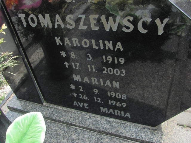 Marian Tomaszewski 1908 Kluczbork - Grobonet - Wyszukiwarka osób pochowanych