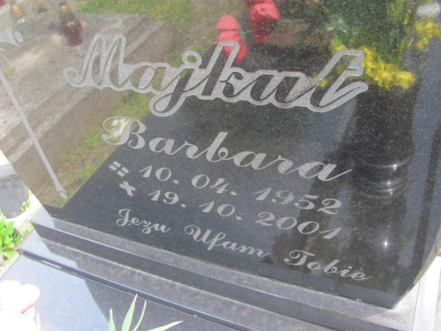 Barbara Majkut 1952 Kluczbork - Grobonet - Wyszukiwarka osób pochowanych