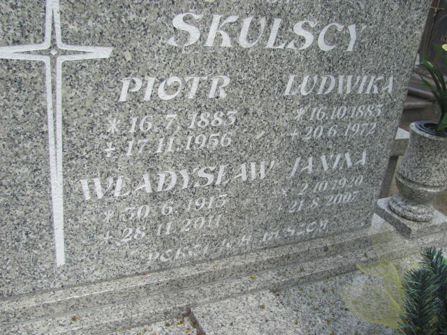 Janina Skulska 1920 Kluczbork - Grobonet - Wyszukiwarka osób pochowanych