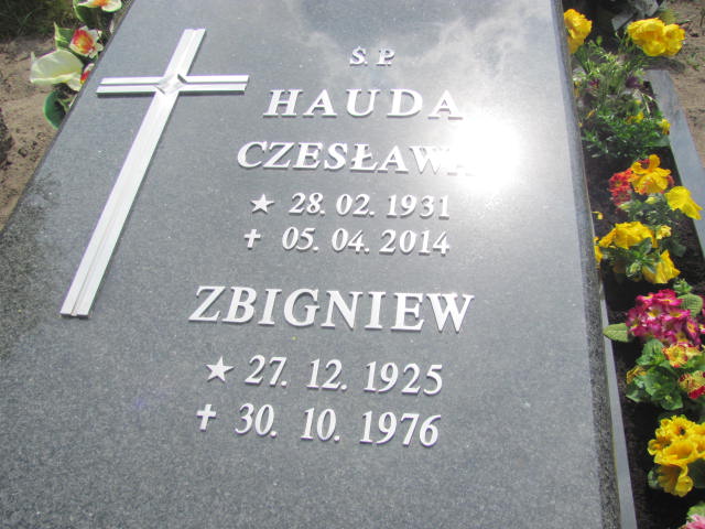 Czesława Hauda 1931 Kluczbork - Grobonet - Wyszukiwarka osób pochowanych