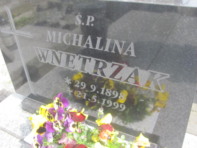Michalina Wnętrzak 1898 Kluczbork - Grobonet - Wyszukiwarka osób pochowanych