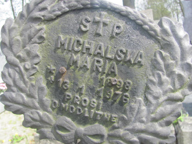 Maria Michalska 1897 Kluczbork - Grobonet - Wyszukiwarka osób pochowanych
