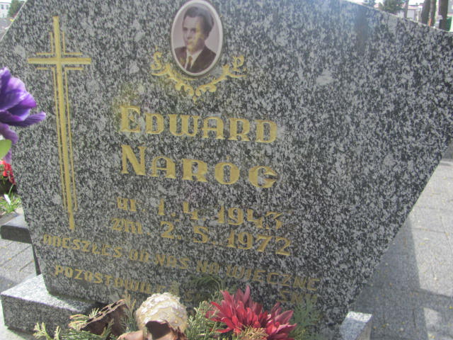 Edward Naróg 1943 Kluczbork - Grobonet - Wyszukiwarka osób pochowanych