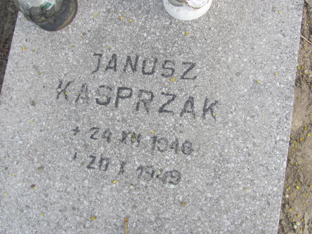 Janusz Kasprzak 1946 Kluczbork - Grobonet - Wyszukiwarka osób pochowanych