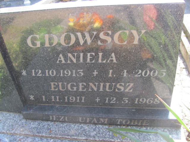Aniela Gdowska 1913 Kluczbork - Grobonet - Wyszukiwarka osób pochowanych