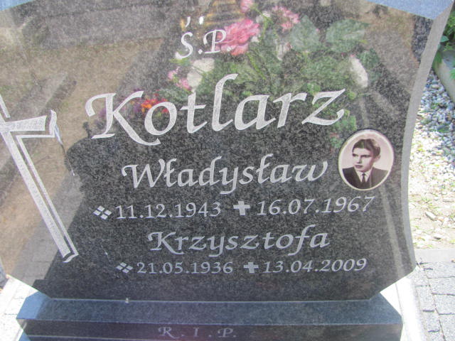 Krzysztofa Kotlarz 1936 Kluczbork - Grobonet - Wyszukiwarka osób pochowanych