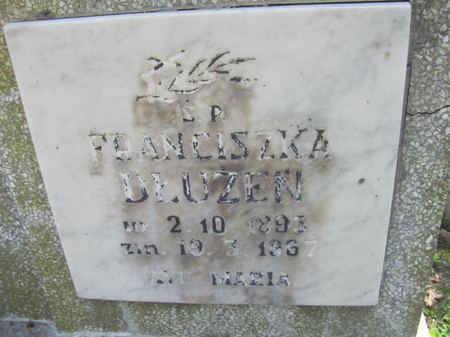 Franciszka Dłużeń 1893 Kluczbork - Grobonet - Wyszukiwarka osób pochowanych