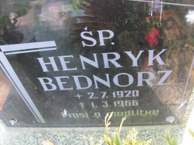 Henryk Bednorz 1920 Kluczbork - Grobonet - Wyszukiwarka osób pochowanych