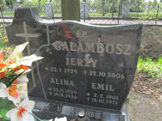 Emil Galambosz 1901 Kluczbork - Grobonet - Wyszukiwarka osób pochowanych