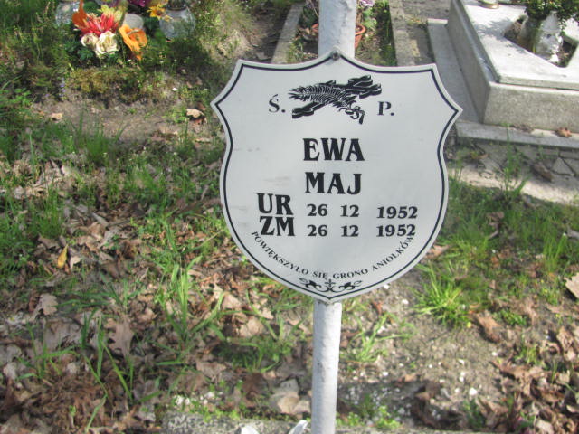 Ewa Maj 1952 Kluczbork - Grobonet - Wyszukiwarka osób pochowanych
