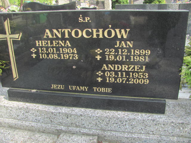 Helena Antochów 1904 Kluczbork - Grobonet - Wyszukiwarka osób pochowanych