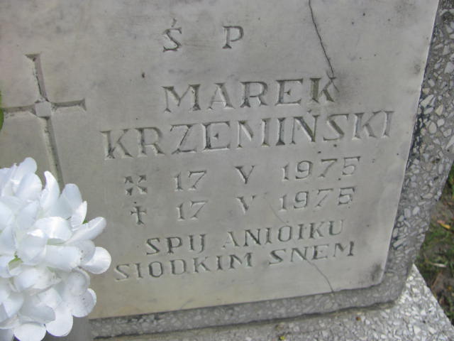 Marek Krzemiński 1975 Kluczbork - Grobonet - Wyszukiwarka osób pochowanych