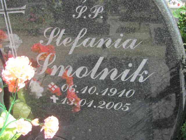 Stefania Smolnik 1910 Kluczbork - Grobonet - Wyszukiwarka osób pochowanych