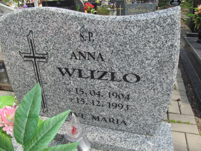 Anna Wlizło 1904 Kluczbork - Grobonet - Wyszukiwarka osób pochowanych