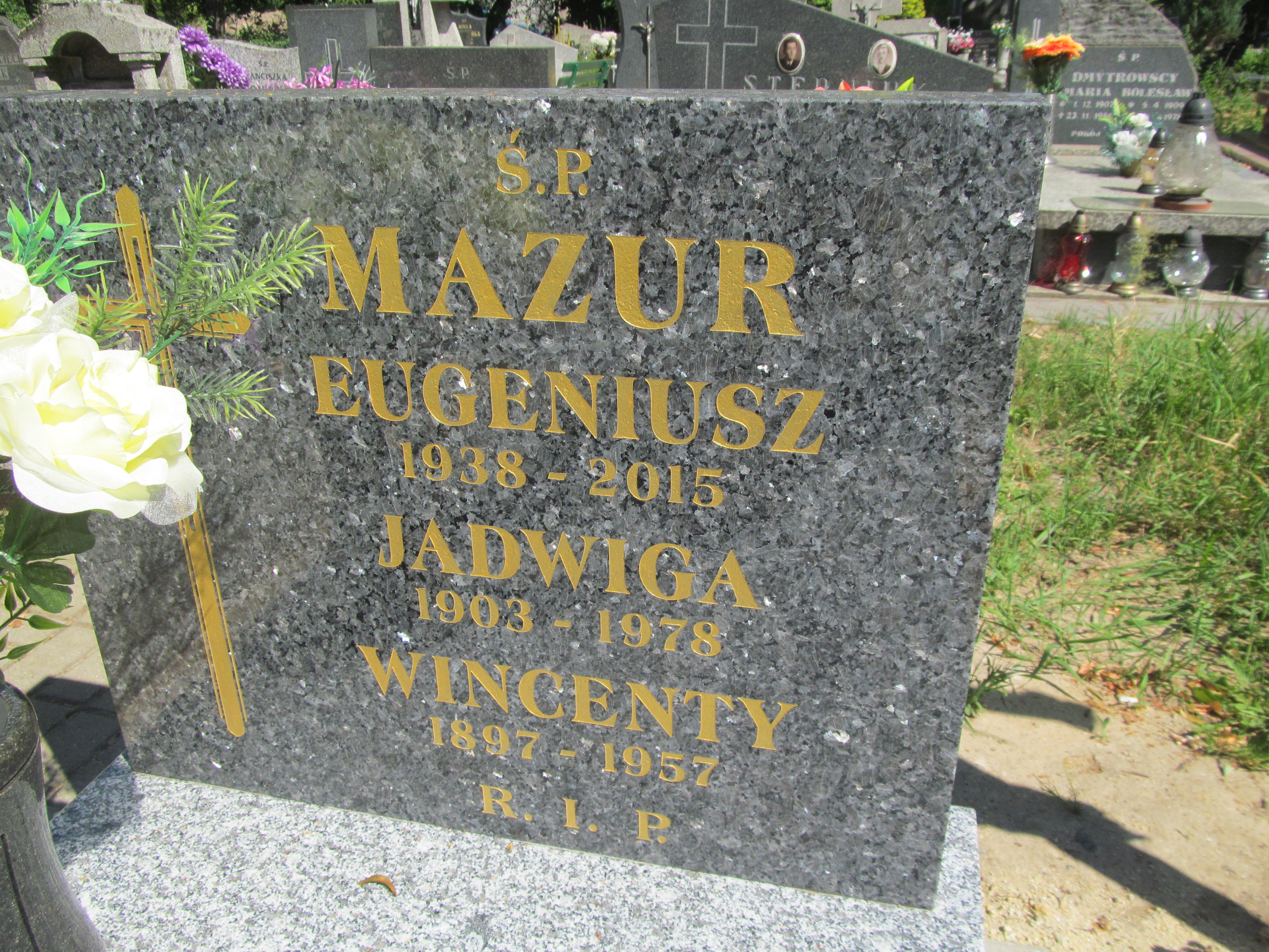 Eugeniusz Mazur 1938 Kluczbork - Grobonet - Wyszukiwarka osób pochowanych