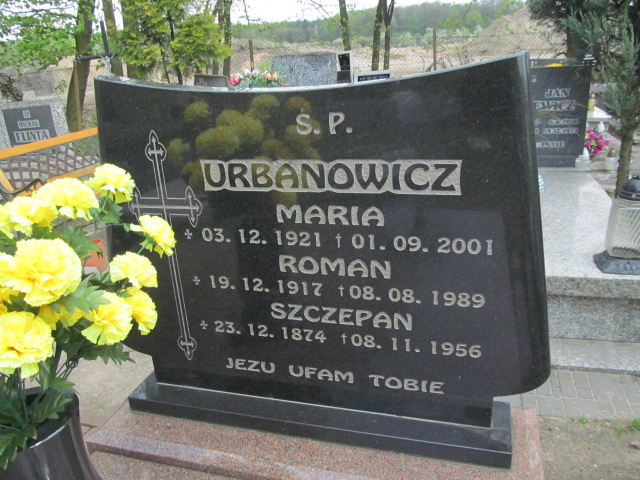 Szczepan Urbanowicz 1874 Kluczbork - Grobonet - Wyszukiwarka osób pochowanych