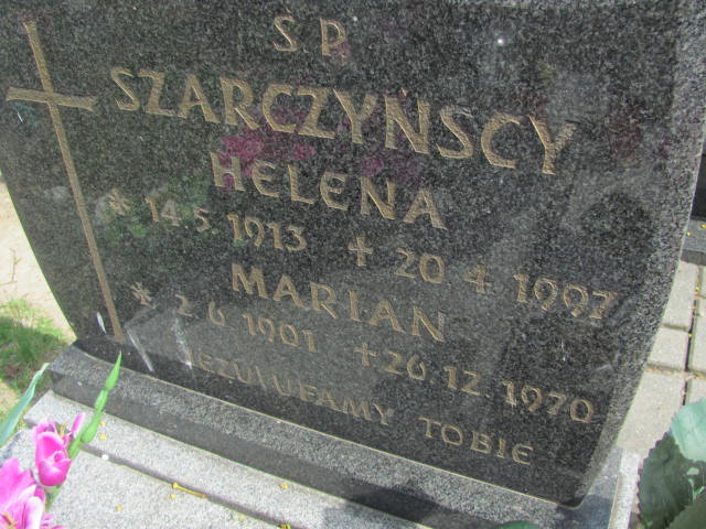 Marian Szarczyński 1901 Kluczbork - Grobonet - Wyszukiwarka osób pochowanych