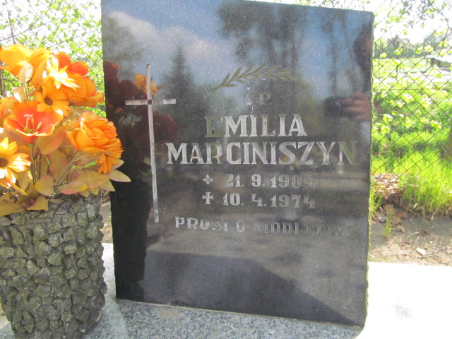 Emilia Marciniszyn 1908 Kluczbork - Grobonet - Wyszukiwarka osób pochowanych